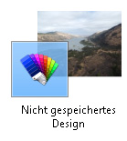 Nicht gespeichertes Design