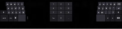 Thumb keyboard
