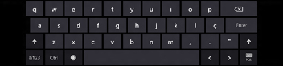 Teclado Tátil